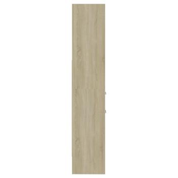 Bücherregal Sonoma-Eiche 40x35x180 cm Holzwerkstoff