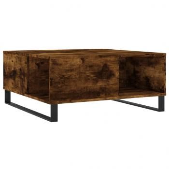 Couchtisch Räuchereiche 80x80x36,5 cm Holzwerkstoff