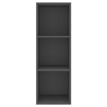 TV-Wandschrank Grau 37x37x107 cm Holzwerkstoff
