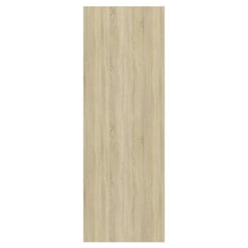 TV-Wandschrank Sonoma-Eiche und Weiß 37x37x107 cm Holzwerkstoff