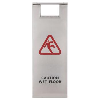 Warnschild Klappbar Achtung Rutschgefahr Edelstahl