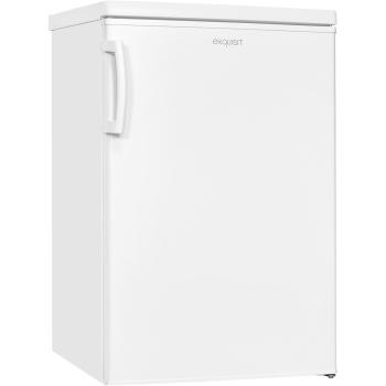 Exquisit KS16-4-HE-040D Standkühlschrank mit Gefrierfach, 55 cm breit, 109 L, LED Beleuchtung, weiß