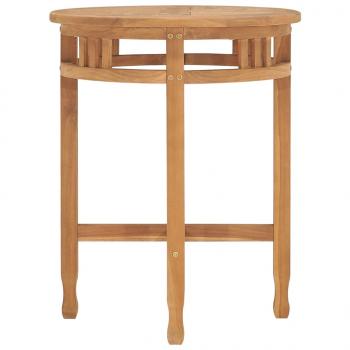 Bistrotisch Ø60x60 cm Teak Massivholz  