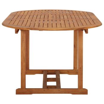 7-tlg. Garten-Essgruppe Poly Rattan Beige