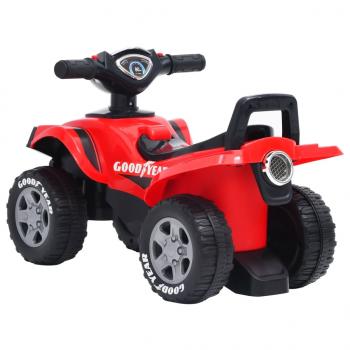 Aufsitz-Quad für Kinder Good Year Rot