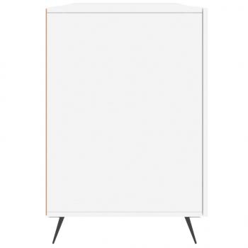 Schreibtisch Weiß 140x50x75 cm Holzwerkstoff