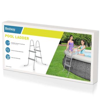 Bestway 2-stufige Poolleiter Flowclear 84 cm