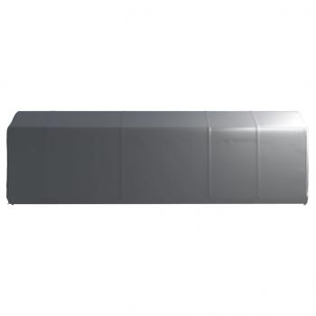 Lagerzelt 300x750 cm Stahl Grau  