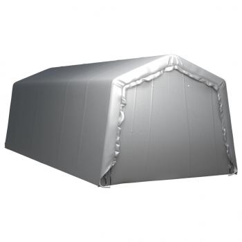 Lagerzelt 300x750 cm Stahl Grau  