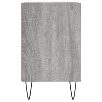 ARDEBO.de - Nachttische 2 Stk. Grau Sonoma 40x30x50 cm Holzwerkstoff