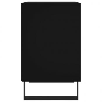 Nachttische 2 Stk. Schwarz 40x30x50 cm Holzwerkstoff