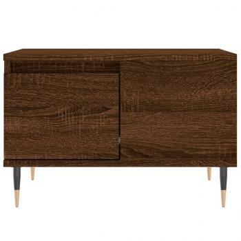 Couchtisch Braun Eichen-Optik 55x55x36,5 cm Holzwerkstoff