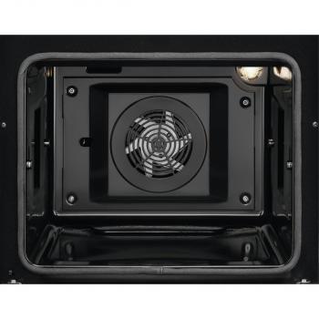 AEG CCB6441ABW EEK A Standherd mit Glaskeramikkochfeld, 60 cm breit, 73 L, Geschirrwagen, Dörren-Funktion, Feuchte Umluft, weiß (940002957)