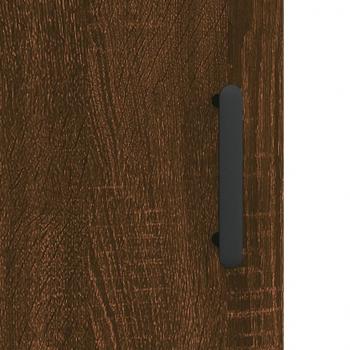 Schreibtisch Braun Eichen-Optik 140x50x75 cm Holzwerkstoff