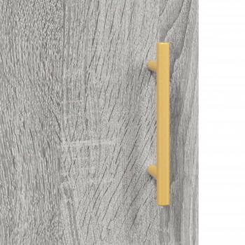 Schreibtisch Grau Sonoma 140x50x75 cm Holzwerkstoff