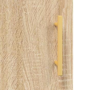 Schreibtisch Sonoma-Eiche 140x50x75 cm Holzwerkstoff