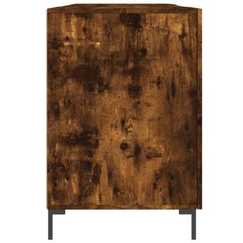 ARDEBO.de - Schreibtisch Räuchereiche 140x50x75 cm Holzwerkstoff
