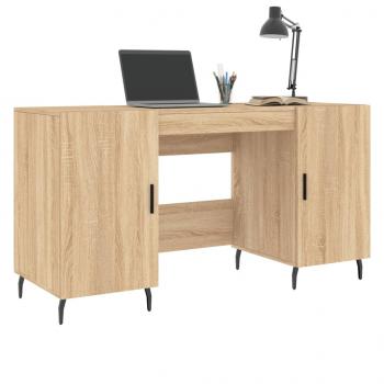 Schreibtisch Sonoma-Eiche 140x50x75 cm Holzwerkstoff