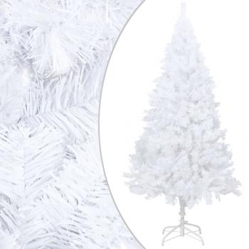 ARDEBO.de - Künstlicher Weihnachtsbaum mit Dicken Zweigen Weiß 120 cm PVC