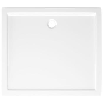 Duschtasse ABS Rechteckig Weiß 80x90 cm