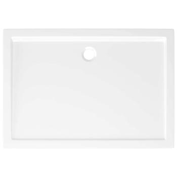 Duschtasse ABS Rechteckig Weiß 80x110 cm