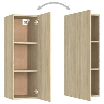 3-tlg. TV-Schrank-Set Sonoma-Eiche Holzwerkstoff
