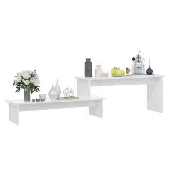 TV-Schrank Hochglanz-Weiß 180x30x43 cm Holzwerkstoff