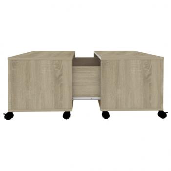 Couchtisch Sonoma-Eiche 75x75x38 cm Holzwerkstoff
