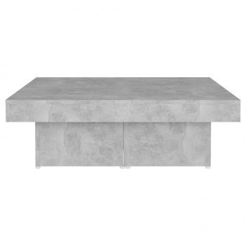 Couchtisch Betongrau 90x90x28 cm Holzwerkstoff
