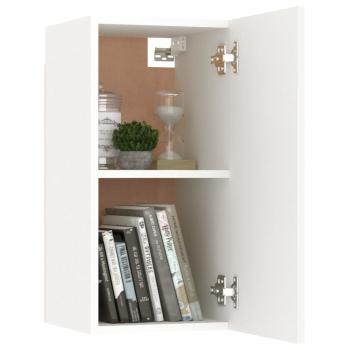 8-tlg. TV-Schrank-Set Weiß Holzwerkstoff