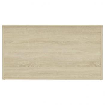 Aufbewahrungstruhe Sonoma-Eiche 84x42x46 cm Holzwerkstoff