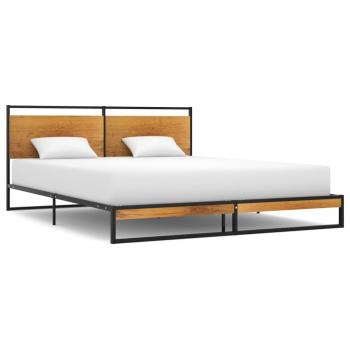 ARDEBO.de - Bettgestell Metall 160x200 cm 