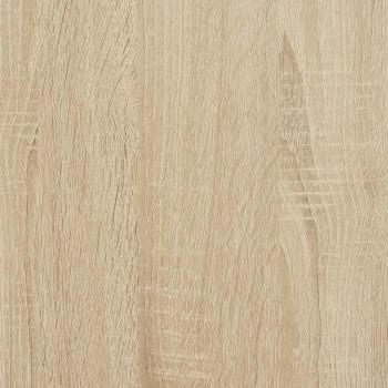 Wand-Schuhschrank Sonoma-Eiche 80x18x90 cm Holzwerkstoff