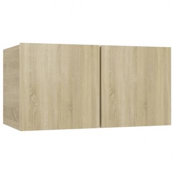 2-tlg. TV-Schrank-Set Sonoma-Eiche Holzwerkstoff