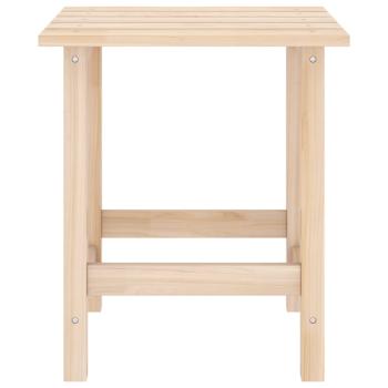 Adirondack-Gartenstuhl mit Tisch Massivholz Tanne