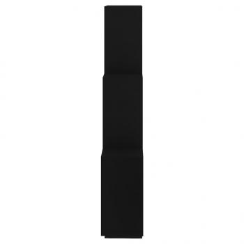 Würfelregal Schwarz 78x15x93 cm Holzwerkstoff