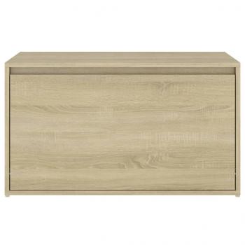 Flurbank 80x40x45 cm Sonoma-Eiche Holzwerkstoff