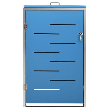 Mülltonnenbox für 1 Tonne 69x77,5x115 cm Edelstahl