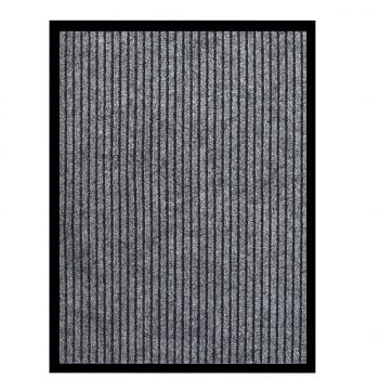 ARDEBO.de - Fußmatte Gestreift Grau 60x80 cm