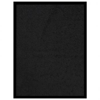 ARDEBO.de - Fußmatte Schwarz 40x60 cm 