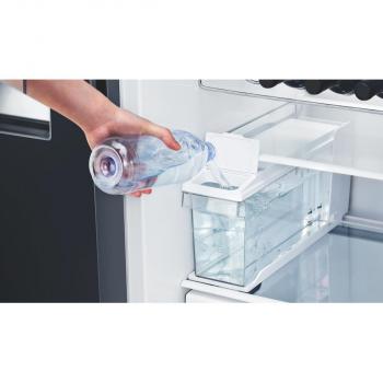 Hisense RS694N4TFE Side by Side Kühl-Gefrierkombination, 91 cm breit, 562 L, NoFrost, Crushed Ice + Eiswürfelbereiter, Wasserspender, Wassertank, schwarz