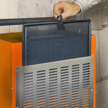 Eurom LO80, Bautrockner, Betriebsstundenzähler, 1360W, orange (372465)
