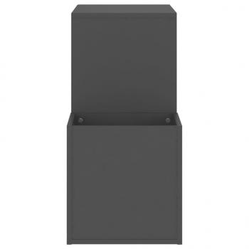 Flur-Schuhschrank Grau 105x35,5x70 cm Holzwerkstoff