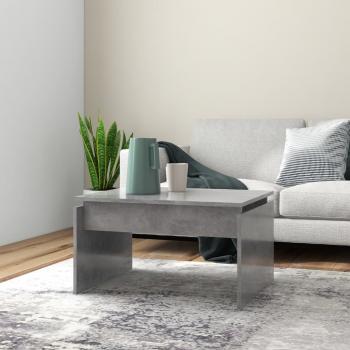 ARDEBO.de - Couchtisch Betongrau 68x50x38 cm Holzwerkstoff