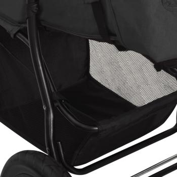 Kinderwagen Anthrazit Stahl