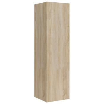 4-tlg. TV-Schrank-Set Sonoma-Eiche Holzwerkstoff