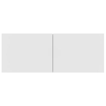 8-tlg. TV-Schrank-Set Weiß Holzwerkstoff