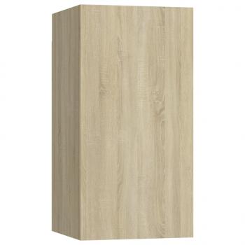 6-tlg. TV-Schrank-Set Sonoma-Eiche Holzwerkstoff
