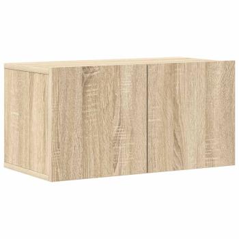 4-tlg. TV-Schrank-Set Sonoma-Eiche Holzwerkstoff