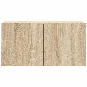 4-tlg. TV-Schrank-Set Sonoma-Eiche Holzwerkstoff